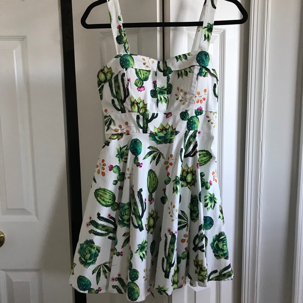 ModCloth Succulent Sundress